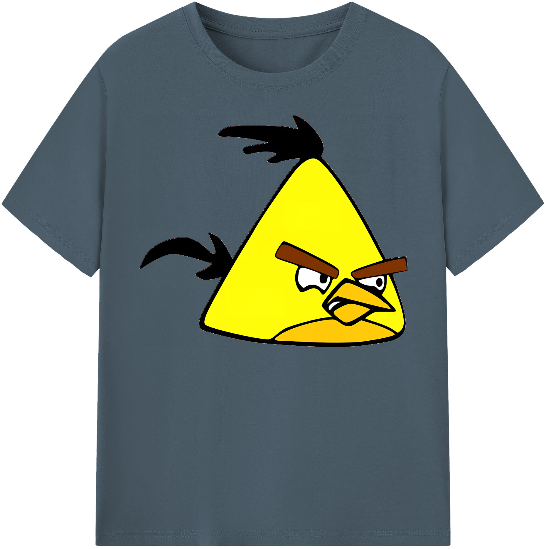 （画像用） Angry Birds アングリーバード 綿100％半袖Tシャツ（フロントプリント）